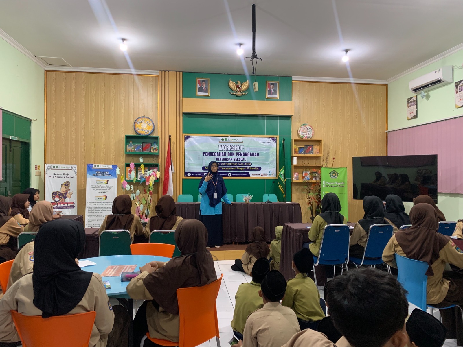 Puncak MATAMUDA di MTsN 9 Bantul: Yuk, Mulai Petualangan Seru di Perpustakaan!